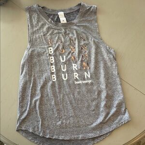 Burn Boot Camp muscle tee tank size medium women’s